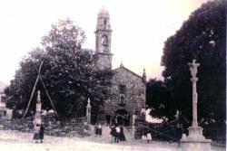 Vello adro e templo de Forcarei (Anos 40)